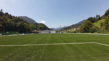 Nogometno igrišče v Rečici z novo podobo 1